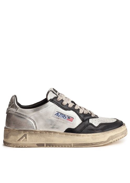 Autry Sneaker Super Vintage Women Black Silver
