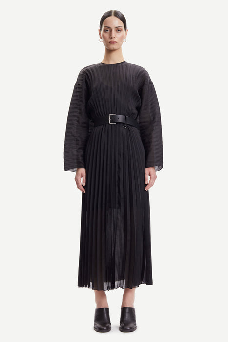 Samsoe Samsoe Kleid Annica Long Dress in Black