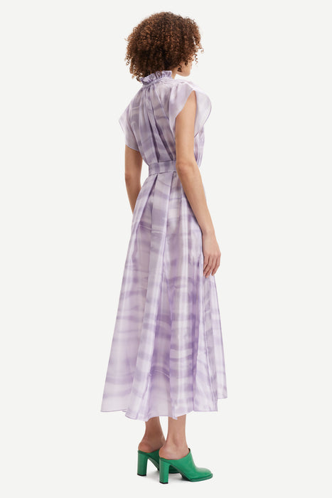 Samsoe Samsoe Kleid Karookh Long Dress Lilac Tide