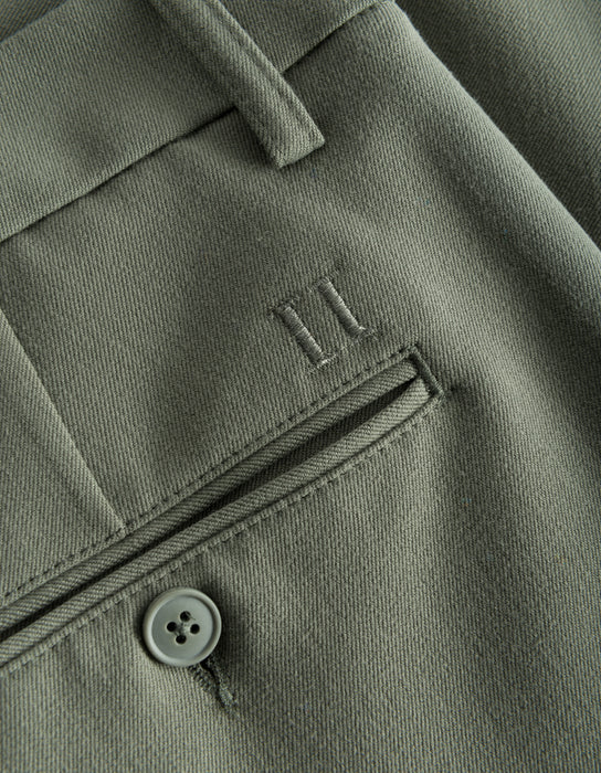 Les Deux Como Suit Pants in Thyme Green