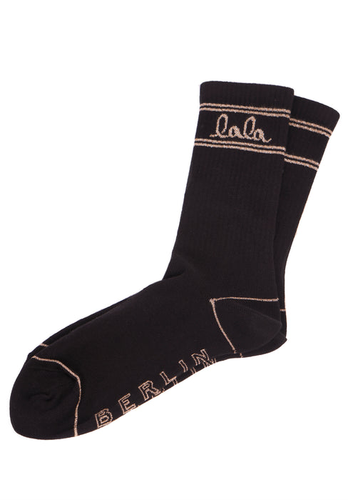 LALA Berlin Socken Alja Black 40-42