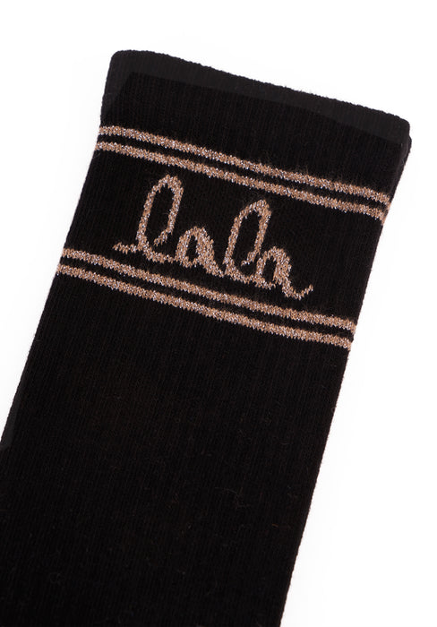 LALA Berlin Socken Alja Black 37-39